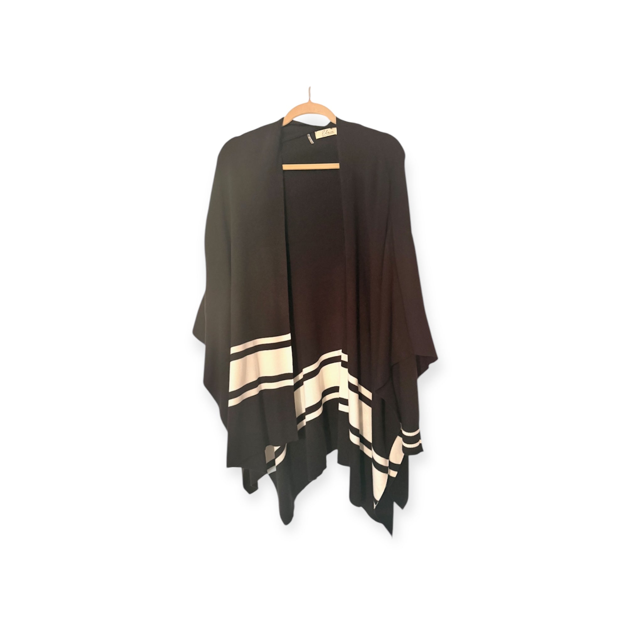 Elan PONCHO-STYLE CARDIGAN