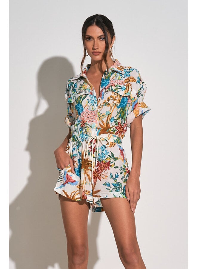 Elan
Tropical Print blouse