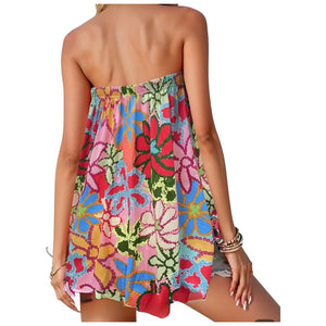Beli Floral Print Off-Shoulder Blouse