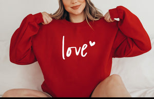Love sweatshirt