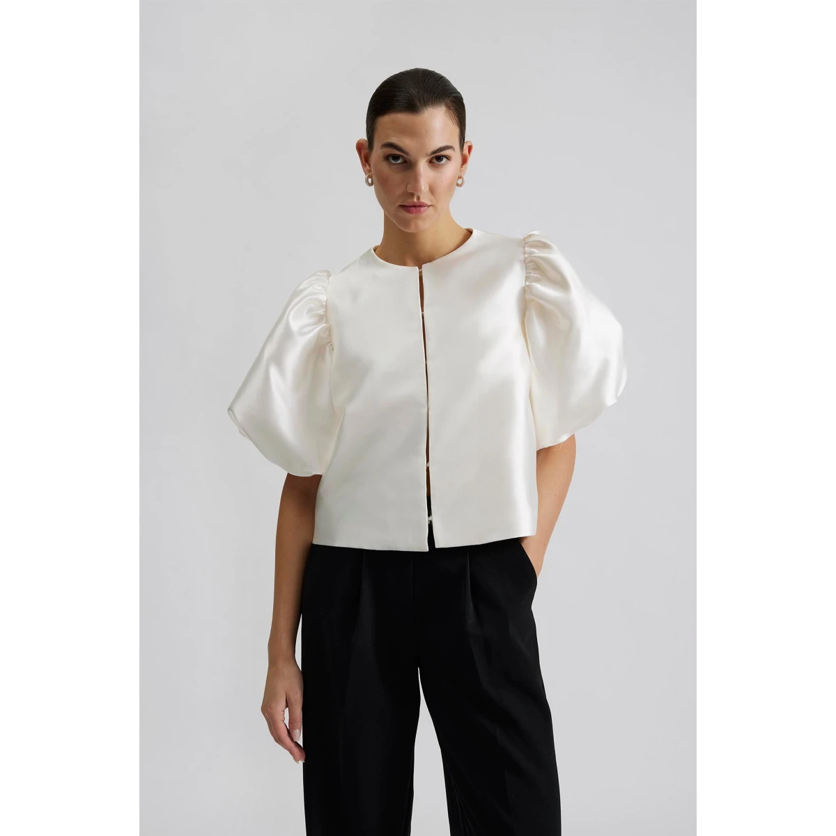 Satin Top Jacket
