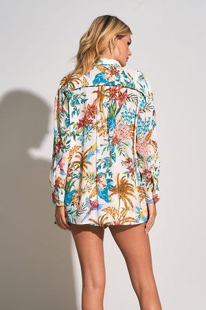 Elan
Tropical Print blouse