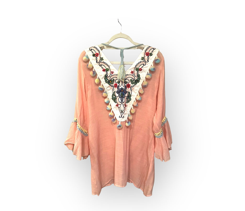 Bionda Pom Pom Tunic