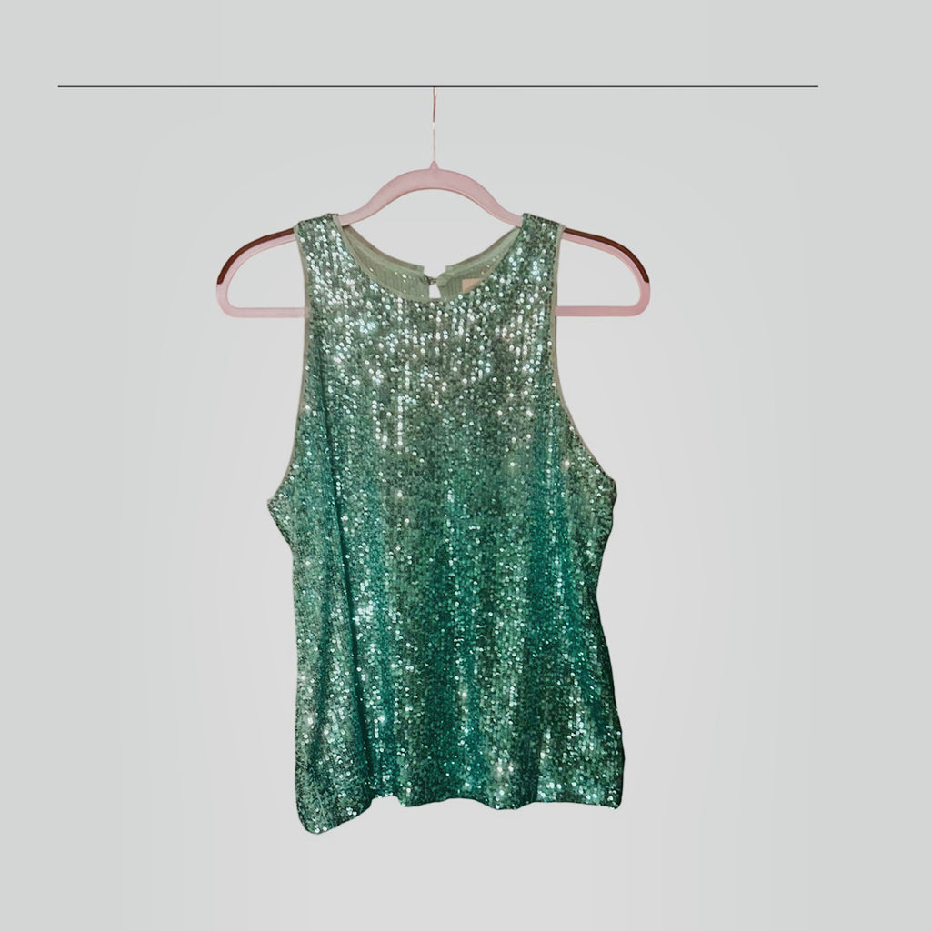 Belli SLEEVELESS SEQUIN BLOUSE