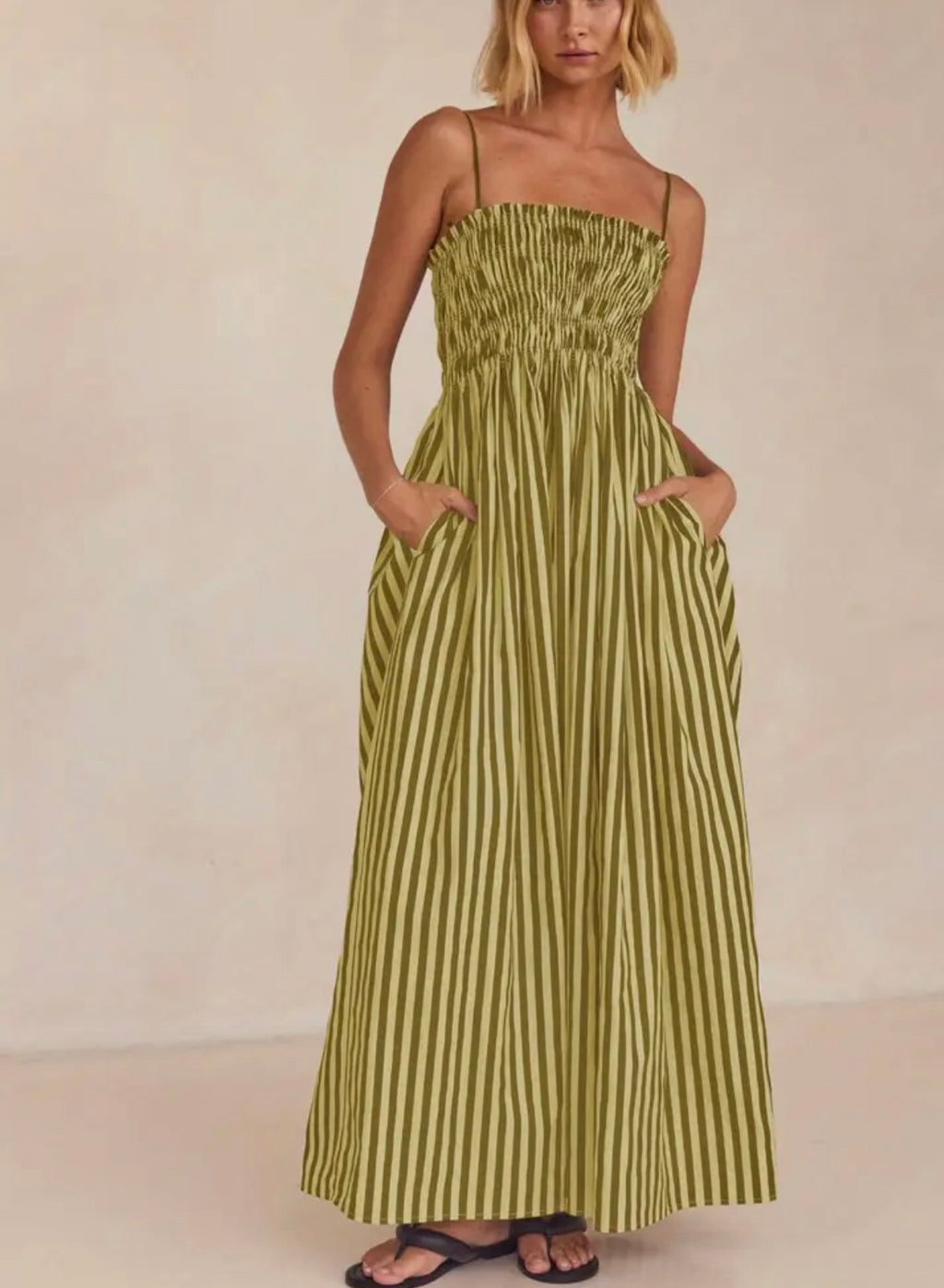 Milan stripe dress