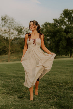 Nashville  GINGHAM MIDI DRESS