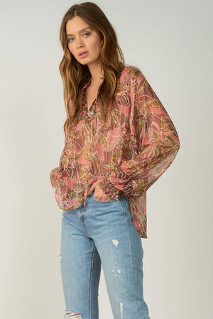 Eden Life Floral blouse