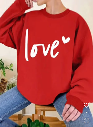 Love sweatshirt