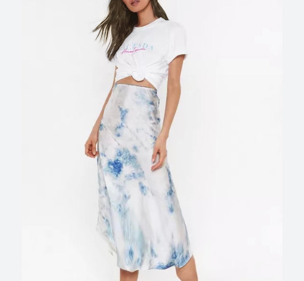 Tie dye 2024 skirt 5x7