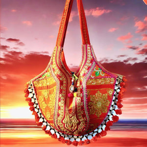 Pure Kutchi Hand Work Bag from the house of Banjara India