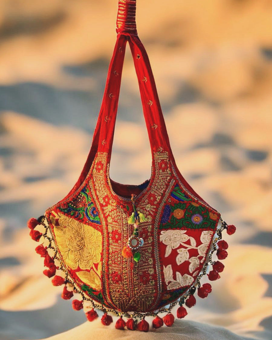 Pure Kutchi Hand Work Bag from the house of Banjara India